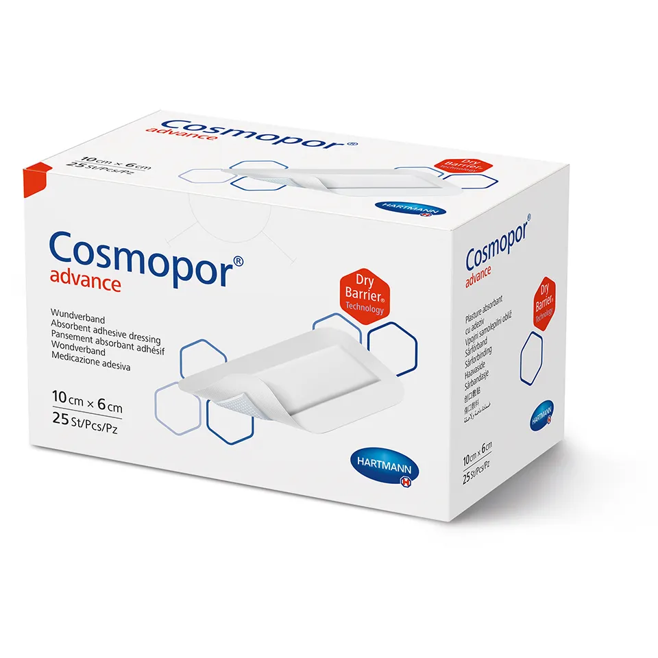 Hartmann Cosmopor Advance 10/6cm x 25 bucati