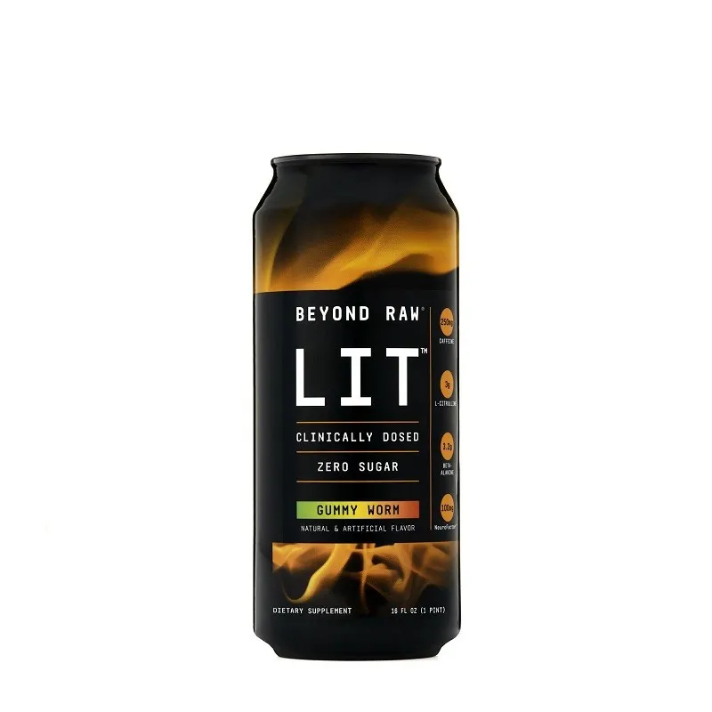 GNC BEYOND RAW LIT - GUMMY WORM DRINK 473 ML