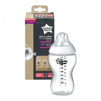 Biberon PP pentru hrana densa 6 luni+, 340ml, Tommee Tippee
