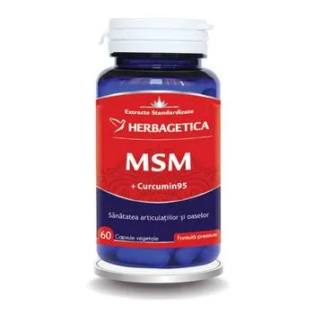 MSM+ Cucumin95, 60 capsule, Herbagetica