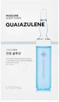 Masca cu efect calmant si Guaiazulene 28ml (Missha)