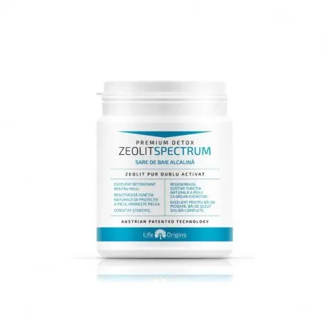 Life Origins Zeolit Spectrum sare baie alcalina, 360g