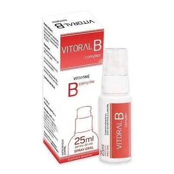 Spray Oral pentru adulti Vitoral B Complex, 25ml, Vitalogic