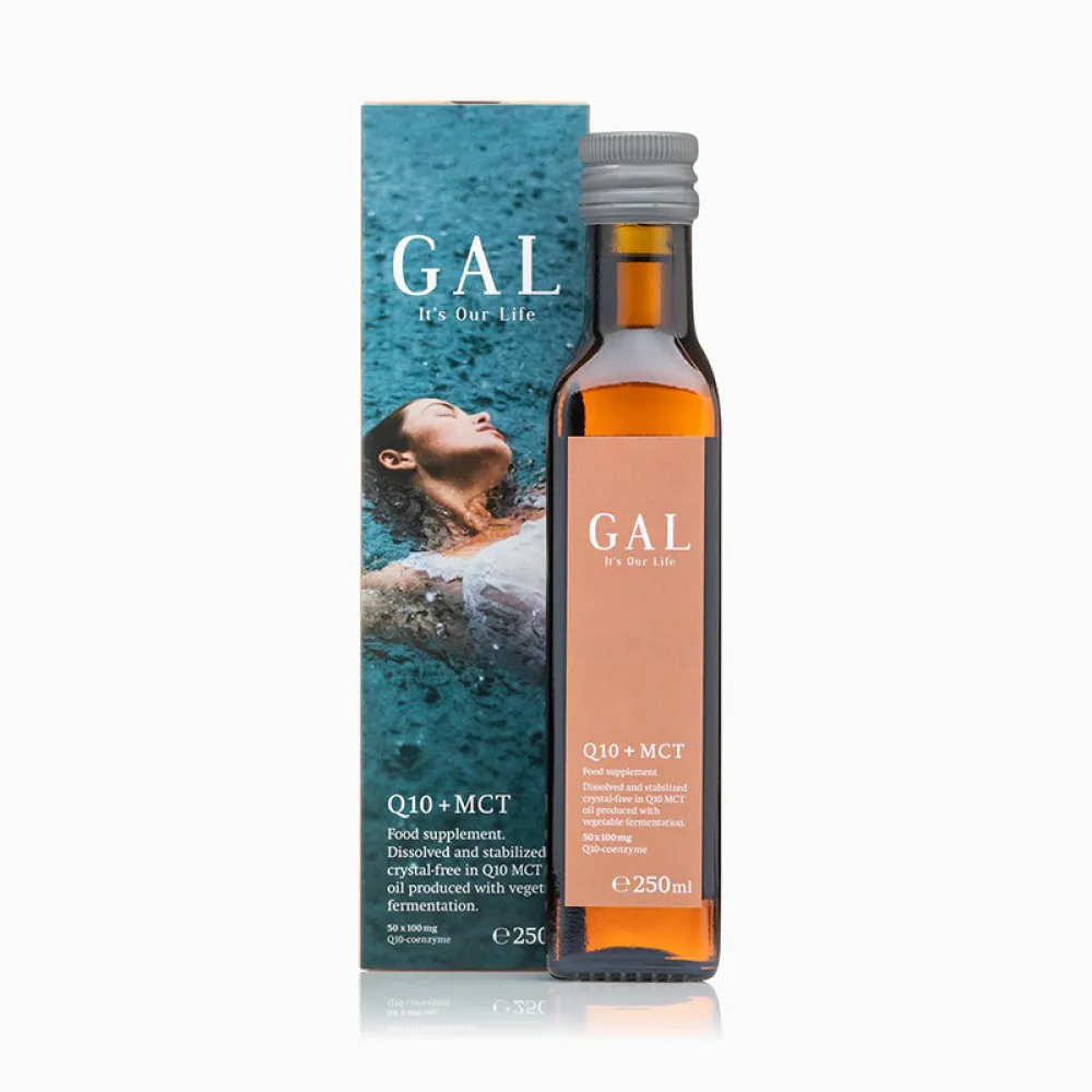 Coenzima Q10 + ulei de MCT (250 ml), GAL