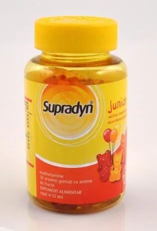 Supradyn Junior,30 ursuleti gumati