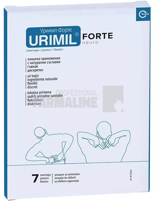 Urimil Forte Neuro plasturi 7 bucati
