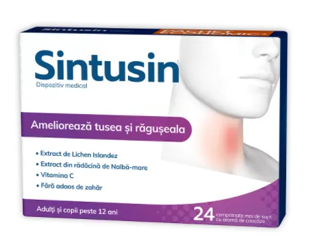 Sintusin, 24 comprimate de supt, Zdrovit