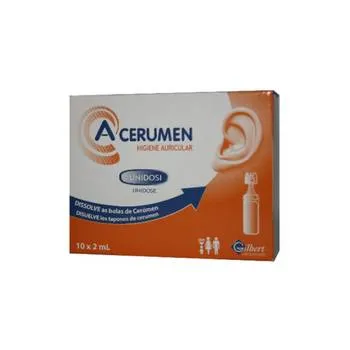 A-Cerumen igiena urechi, 10x2 ml, Gilbert