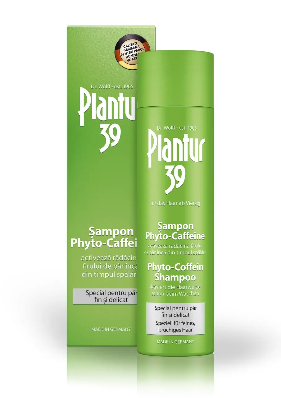 Plantur 39 Șampon Phyto-caffeine păr fin x 250 ml (Plantur 39)