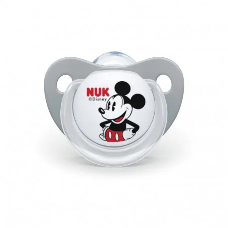 NUK Suzeta Silicon Mickey silicon M2(6-18 luni), 1 bucata