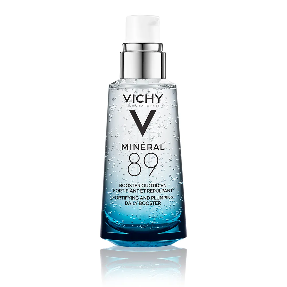 VICHY Mineral 89, Gel-Booster cu efect de hidratare, fortifiere si reumplere cu Acid Hialuronic, 50 ml