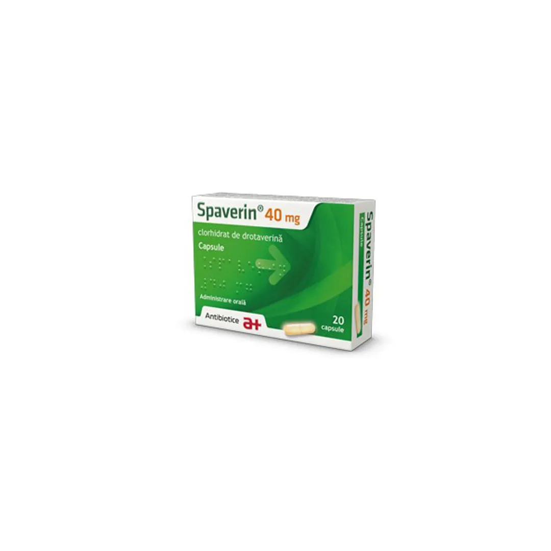Spaverin 40 mg, 20 capsule