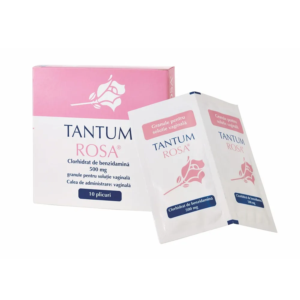 Tantum Rosa, 10 plicuri, Csc Pharmaceuticals