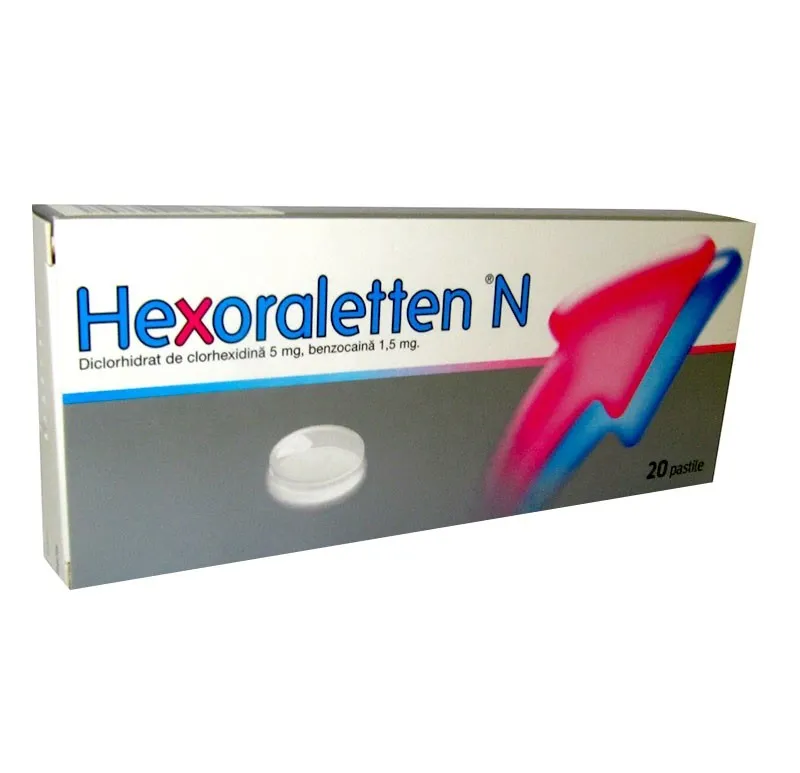 HEXORALETTEN N 20 PASTILE