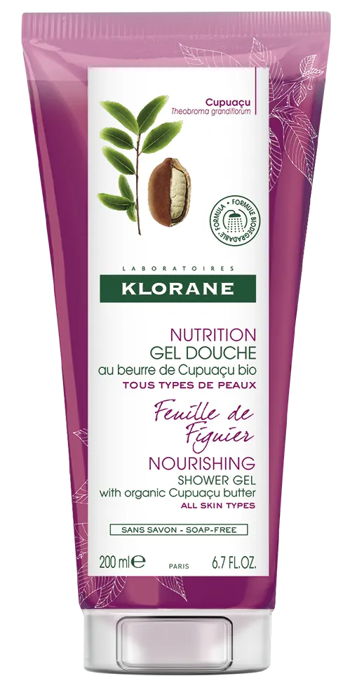 Klorane Gel Dus cu frunze de smochin 200ml
