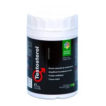 Testosterol 500mg, 90 caspule, Steaua Divina