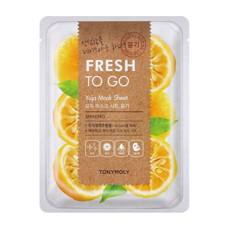 Masca stralucire cu Yuja 25g (Tonymoly)
