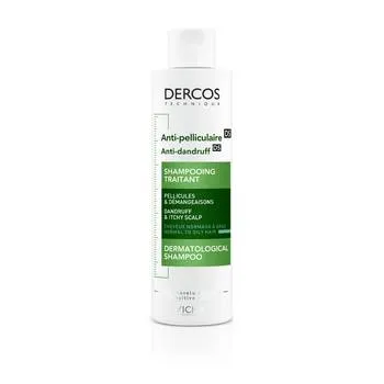 Sampon anti-matreata pentru par normal-gras Dercos, 200ml, Vichy