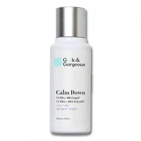 Geek & Gorgeous Calm Down Lotiune exfolianta, 100 ml
