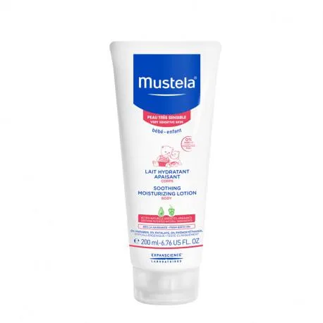 Mustela Lapte hidratant calmant corp piele sensibila, 200 ml