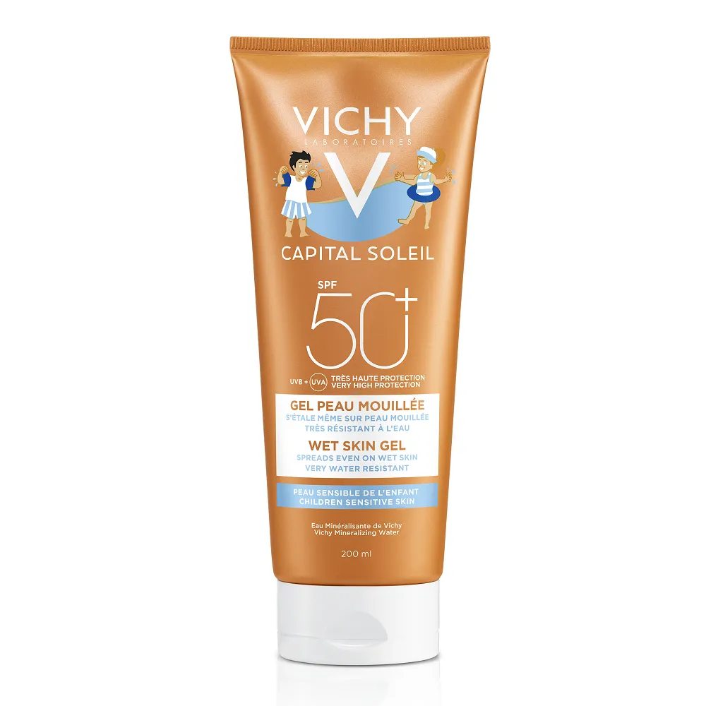 VICHY Capital Soleil Gel copii SPF50+ x 200ml