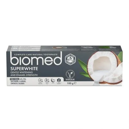 Pasta de dinti Superwhite, 100 g, Biomed