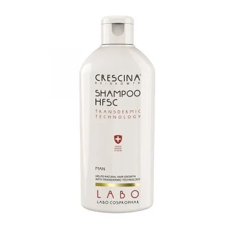 Sampon de barbati Crescina HFSC Transdermic, 200 ml, Labo