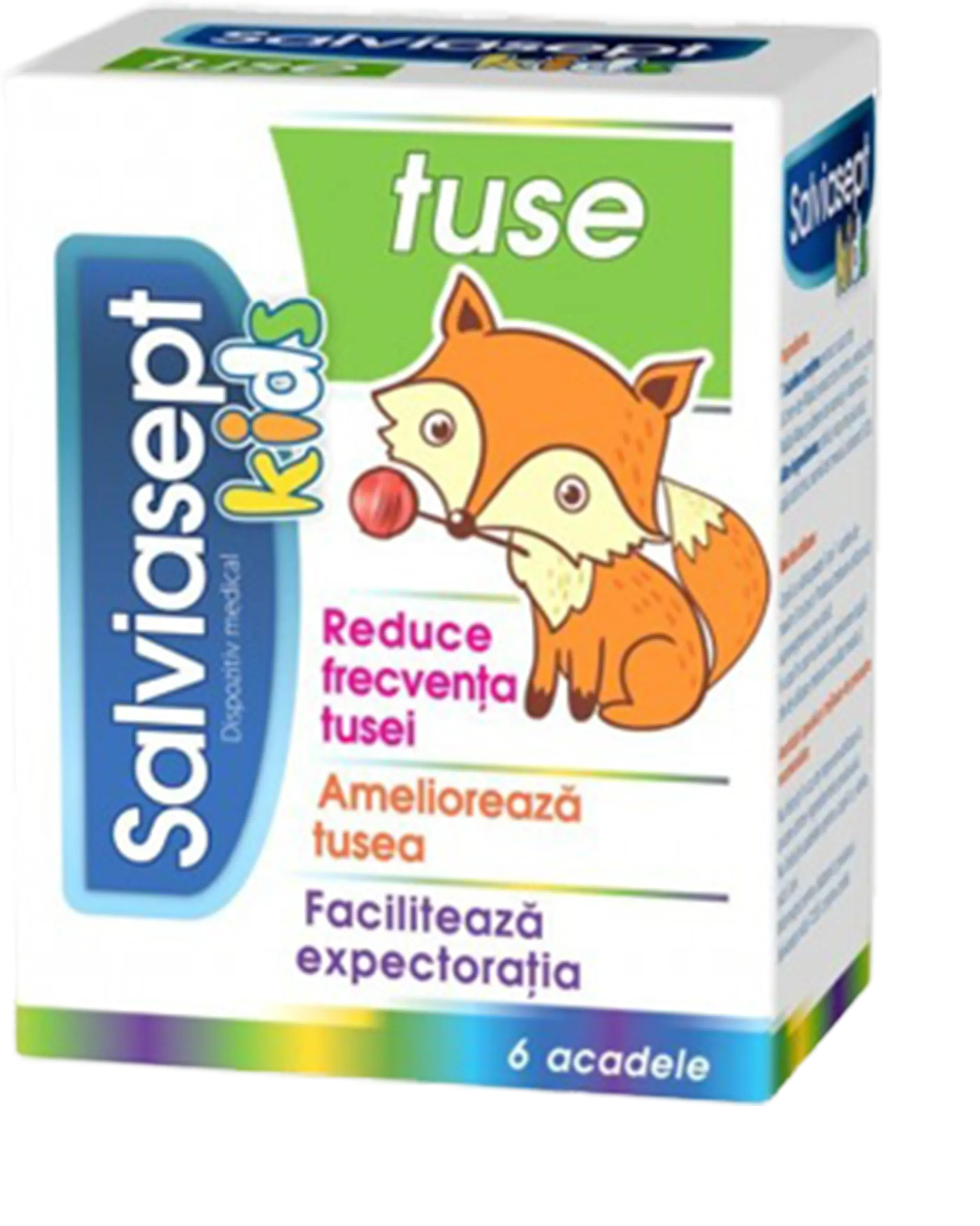 Zdrovit Salviasept Kids Tuse x 6 acadele
