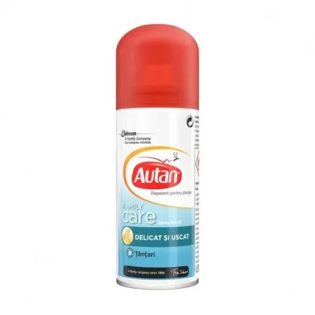 Autan Family care spray uscat, 100 ml