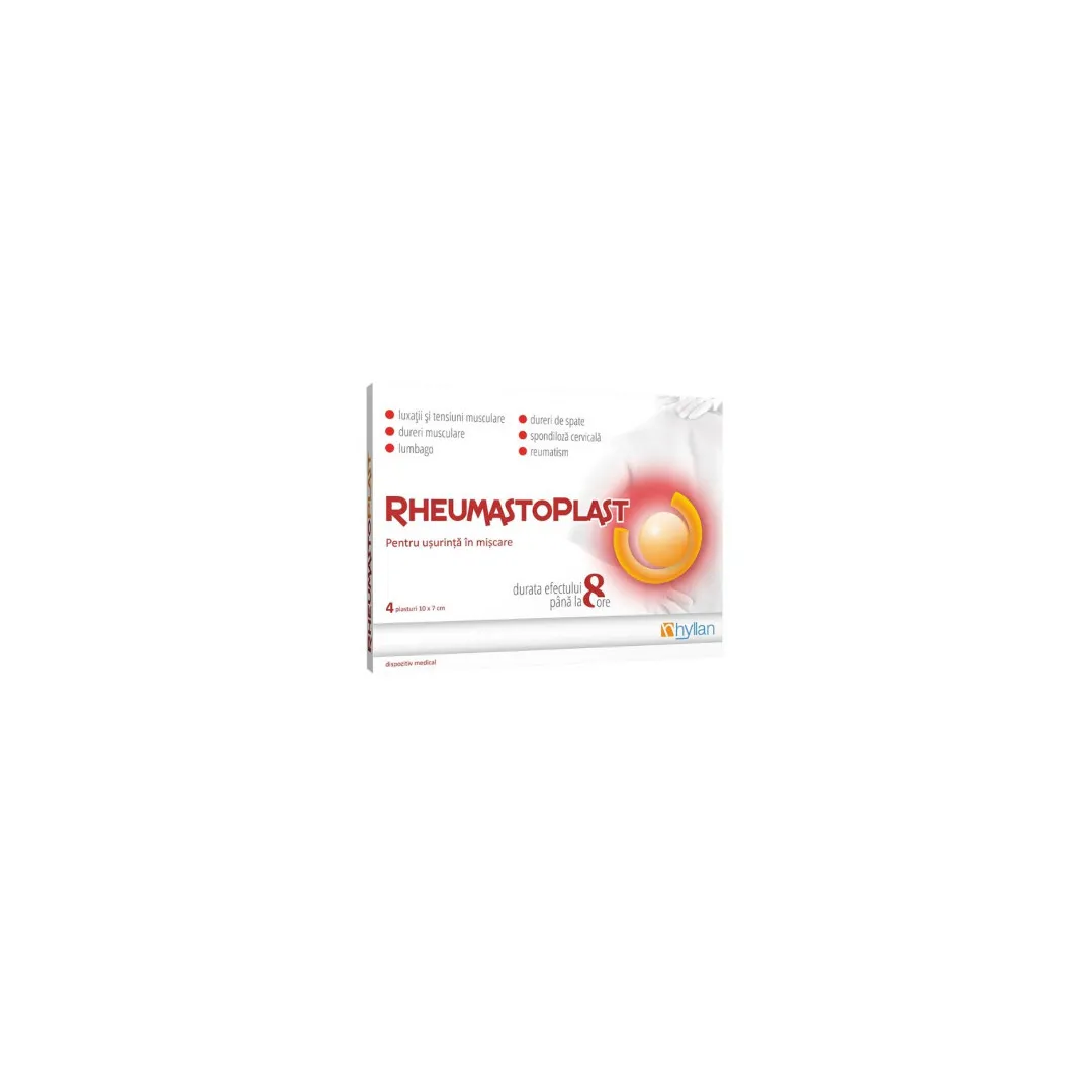 RheumastoPlast, 4 plasturi, Hyllan