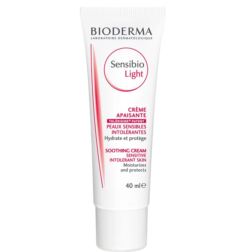 BIODERMA Crema pentru piele sensibila Sensibio Light, 40 ml