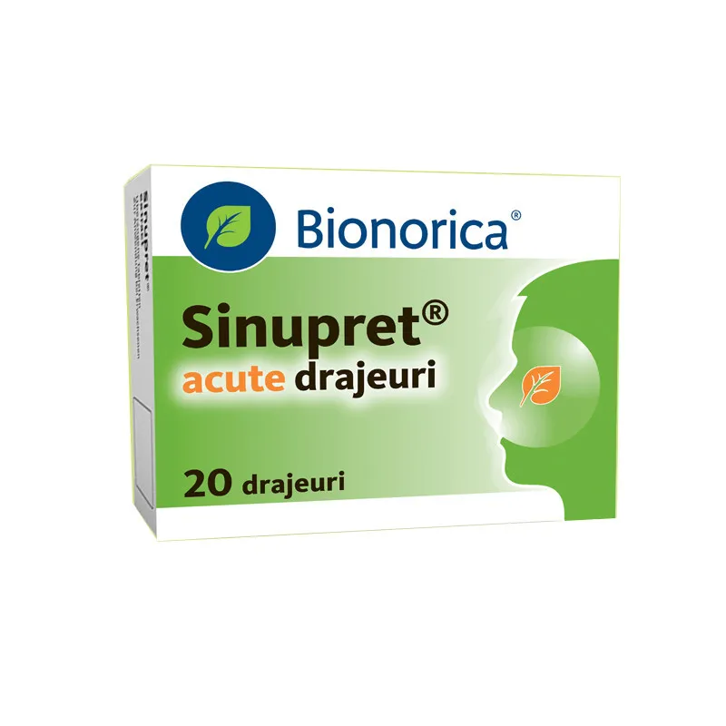 Sinupret acute ,20 drajeuri