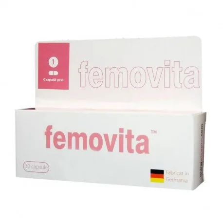 Femovita, 30 capsule - pentru femei in premenopauza si menopauza