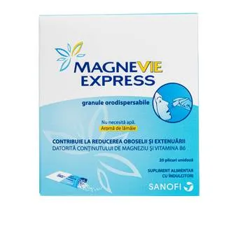 Magnevie Express, 20 plicuri, Sanofi