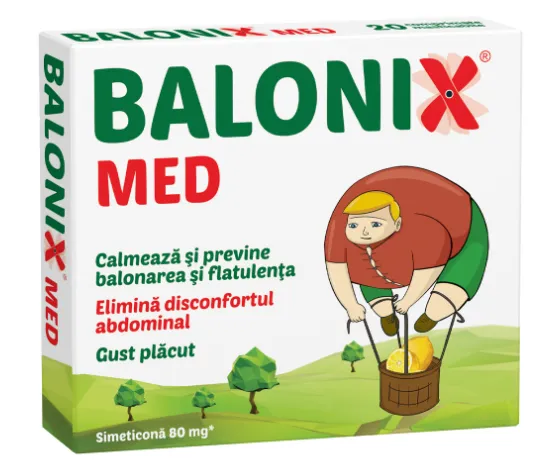 Balonix Med, 10 comprimate, Fiterman