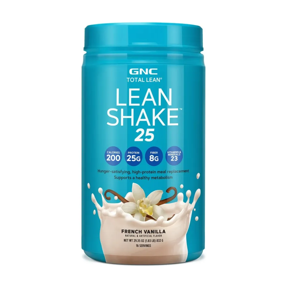 GNC TOTAL LEAN SHAKE 25 VANILLA 832G