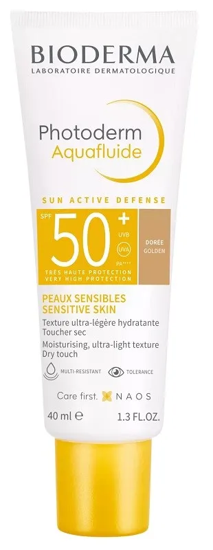 BIODERMA PHOTODERM AQUAFLUIDE DOREE SPF 50+ 40ML