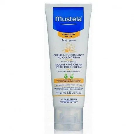 Mustela, Crema Nutritiva cu Cold Cream, 40 ml