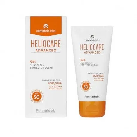 Cantabria Heliocare Advanvced Gel protectie solara SPF50, 50ml