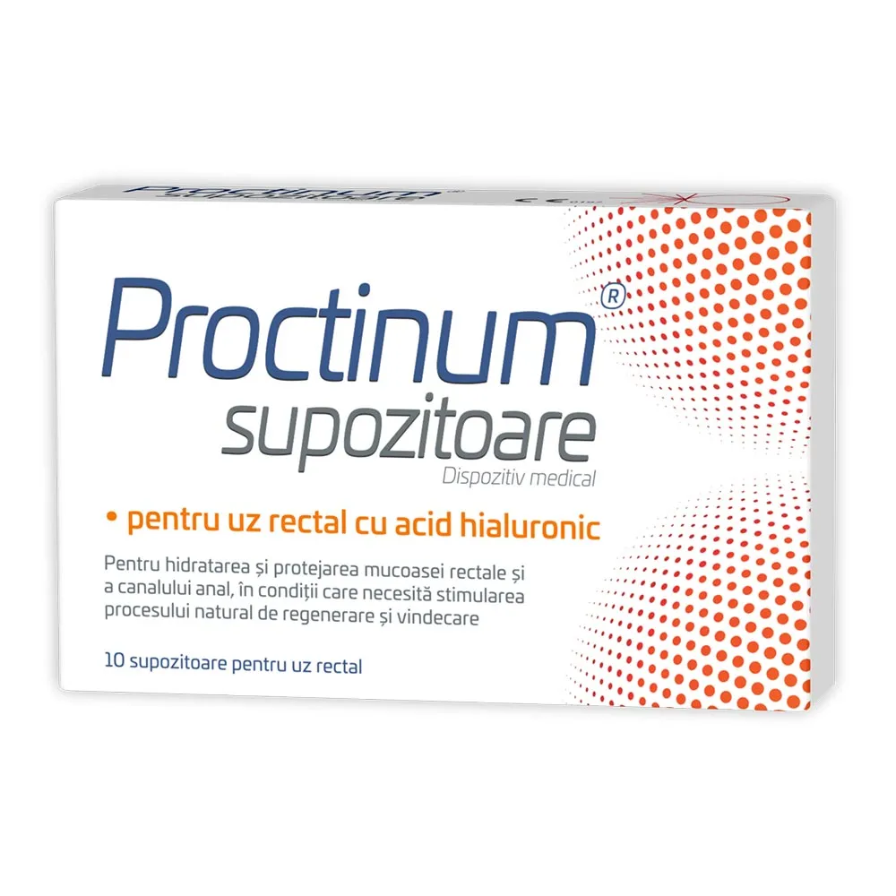 Zdrovit proctinum x 10 supozitoare
