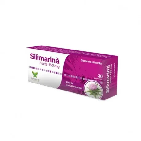 Polisano Silimarina Forte 150 mg, 30 comprimate