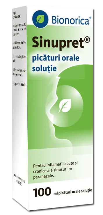 Sinupret picaturi orale solutie 100ml