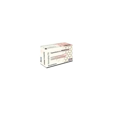 TIS HEMOPLOP SUPOZITOARE CU PROPOLIS 10BUC