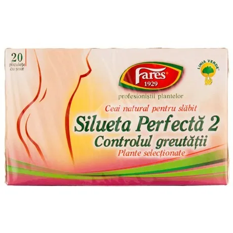 FARES CEAI SILUETA PERFECTA CONTROLUL GREUTATII 20DOZE