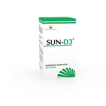 Sun D3, 60 capsule, Sunwave