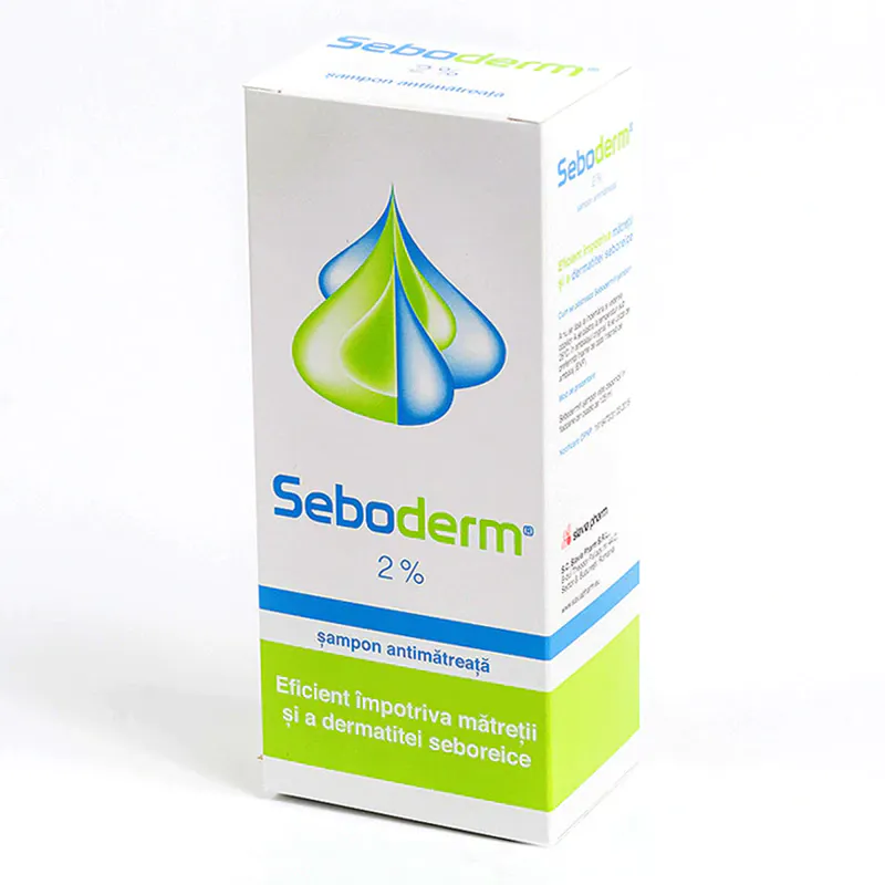 SeboderM sampon antimatreata 2% ,125ml