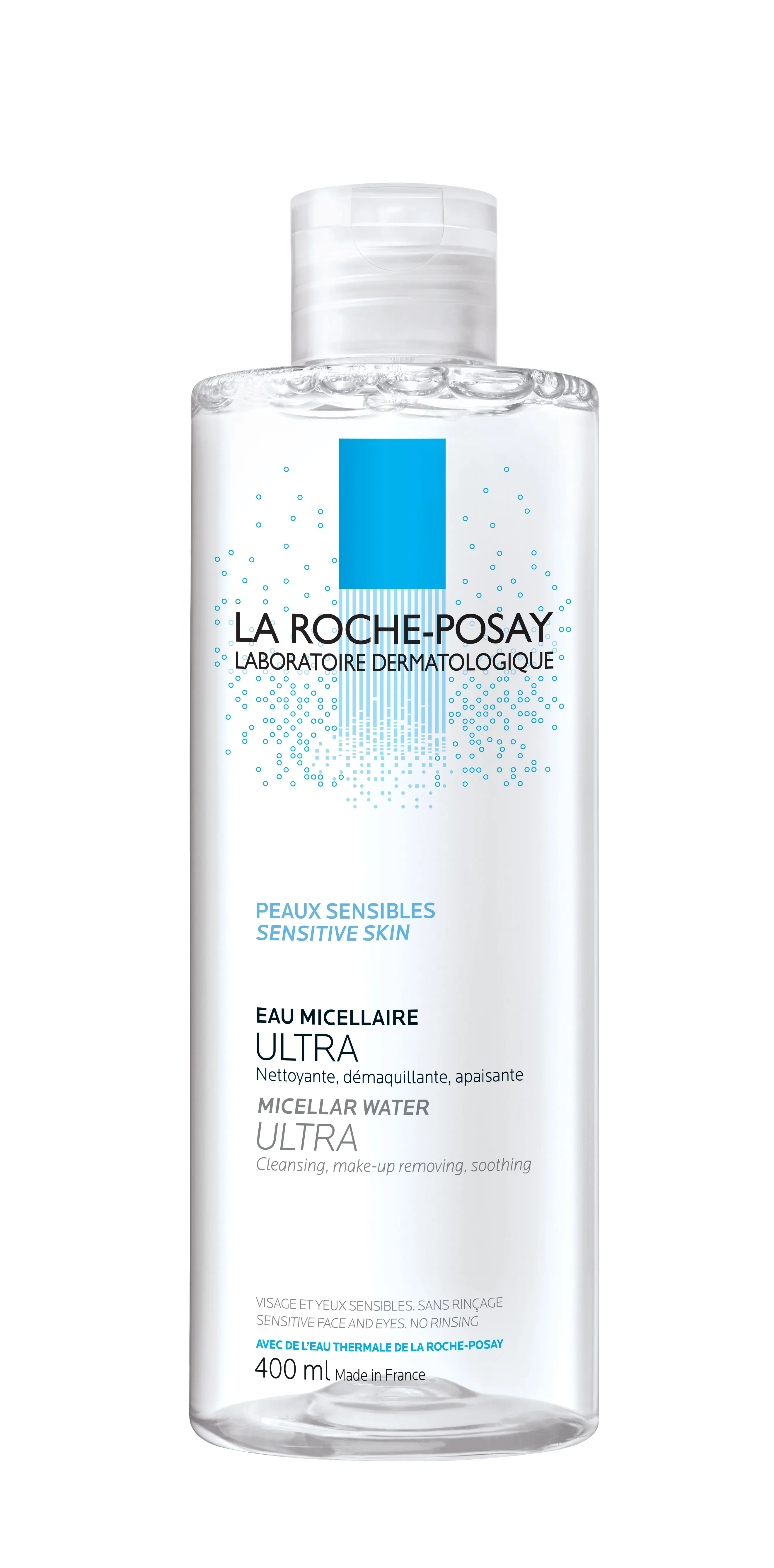 LA ROCHE-POSAY APA MICELARA ULTRA pentru pielea sensibila, 400 ml
