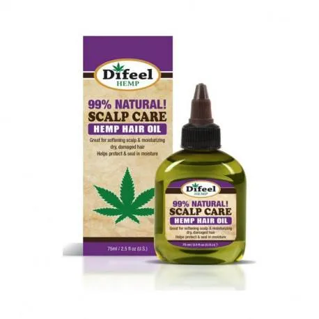 Difeel Hemp ulei pentru ingrijirea scalpului cu ulei de canepa, 75ml