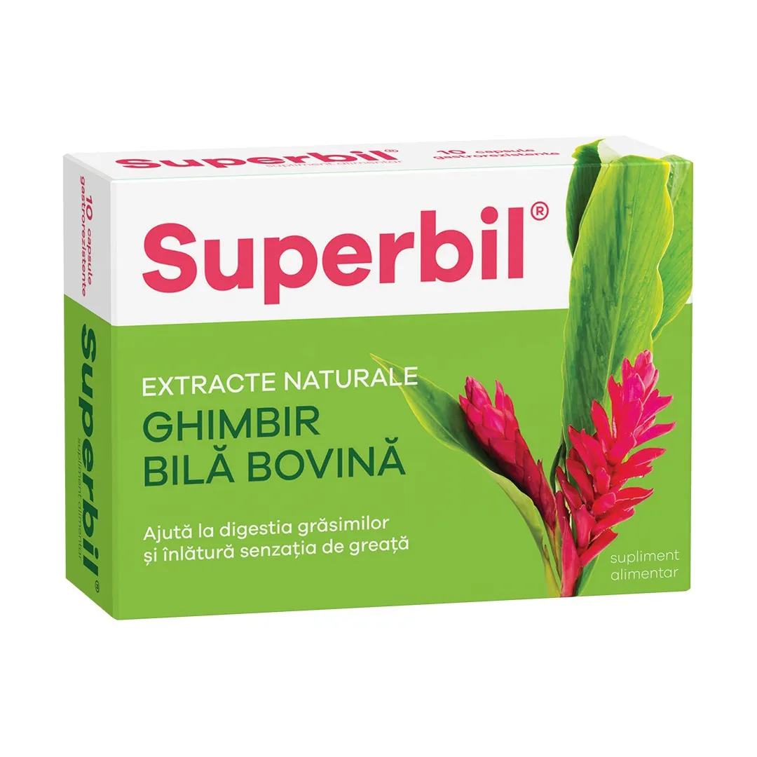 Superbil, 10 capsule gastrorezistente, Fiterman