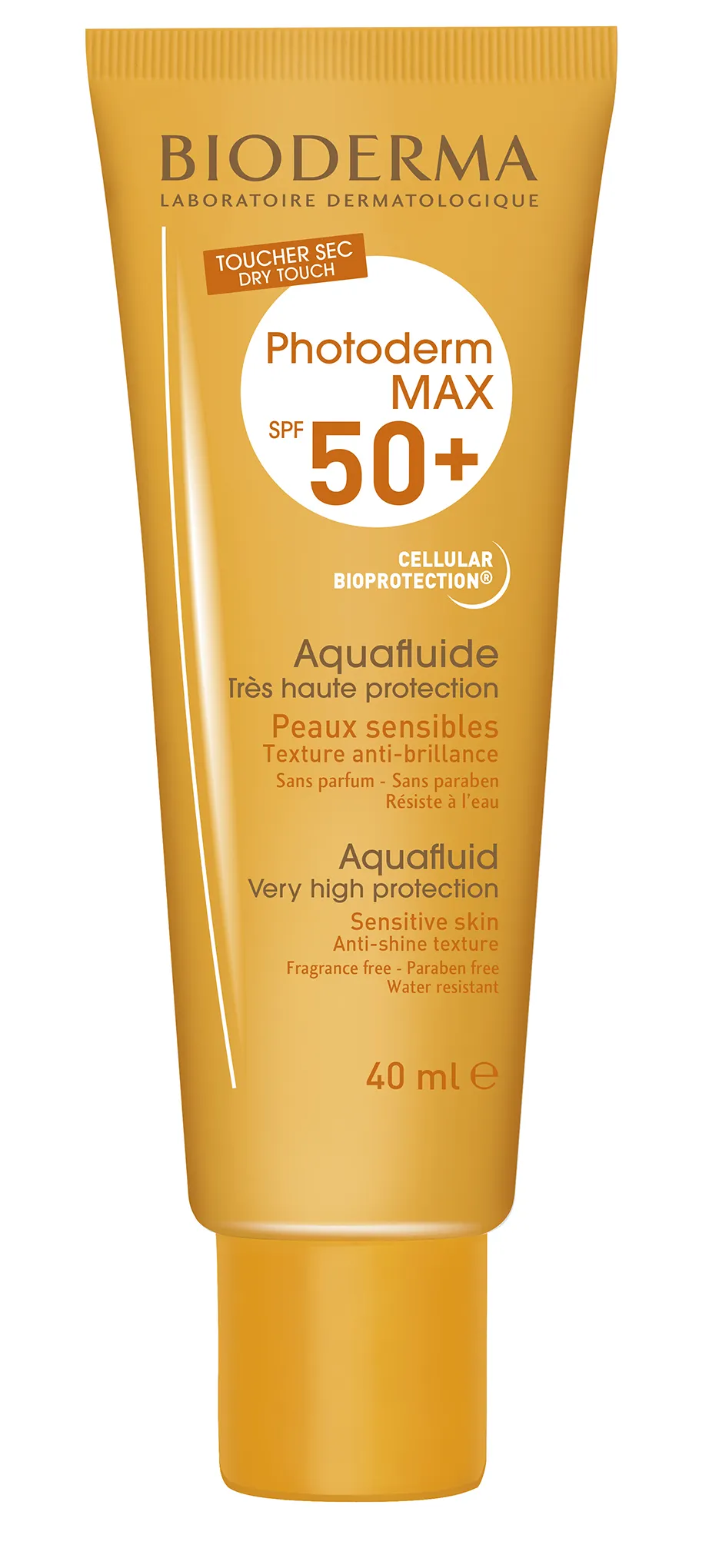 Fluid pentru protecție solară Photoderm Max Aquafluide SPF 50+, 40 ml, Bioderma